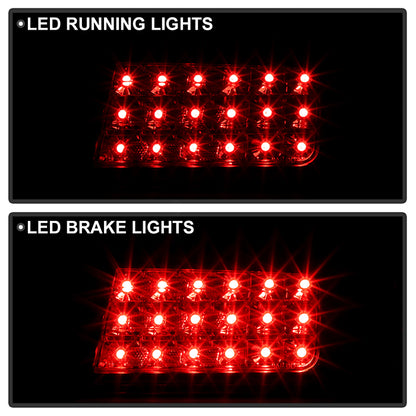 Spyder Nissan 240SX S14 Kouki LED Tail Lights Black