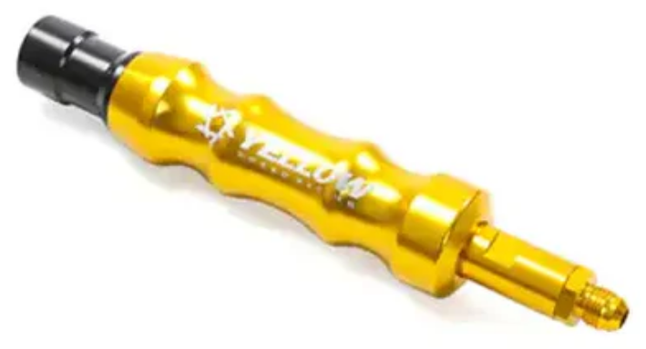 Yellow Speed Racing Air Jacks Kit - 4 Pieces w/ Connector Valve