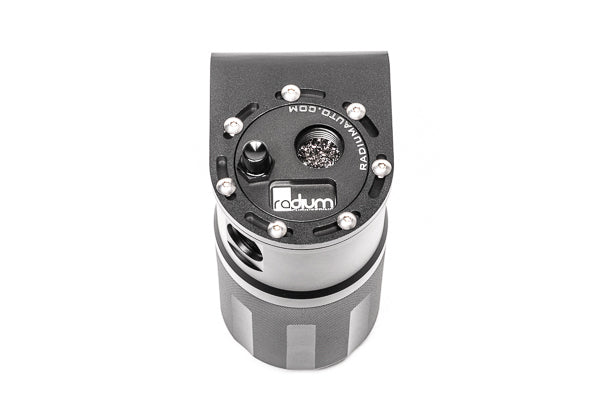 Radium Engineering Universal L Short Competition Catch Can Kit