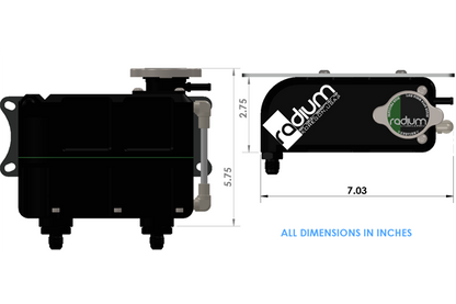 Radium Engineering Coolant Expansion Tank - Universal