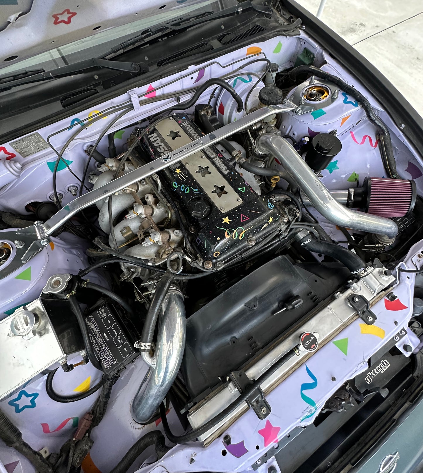 Megan Race-Spec Front Strut Tower Bar - S13 180sx