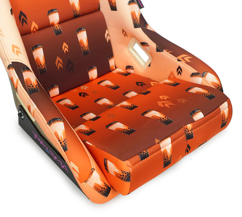 NRG FRP Bucket Seat PRISMA Boba Edition - Gold Pearl Back - Medium