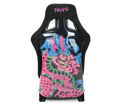 NRG Dragon Racing Bucket Seat - Large / Black