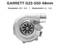 Garrett G25-550 Turbocharger O/V T25 / V-Band 0.49 A/R Internal WG