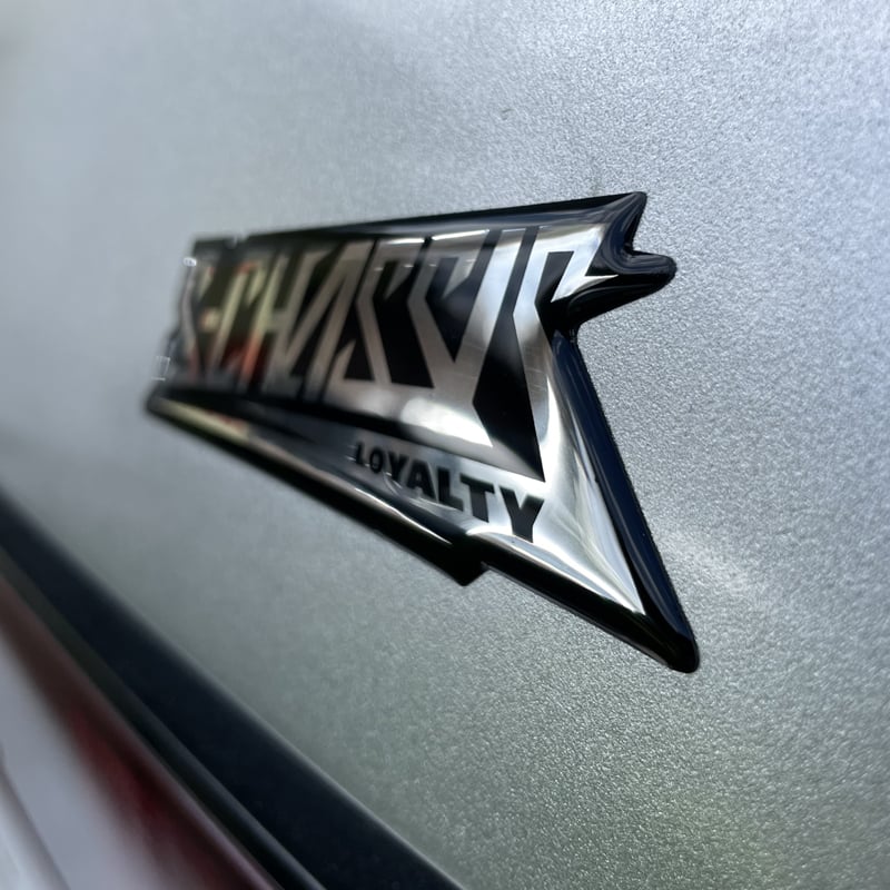 3D Chrome Stickers 