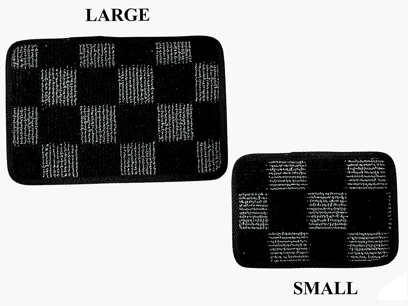 P2M Floor Mat Heel Pad - Large 30X20CM