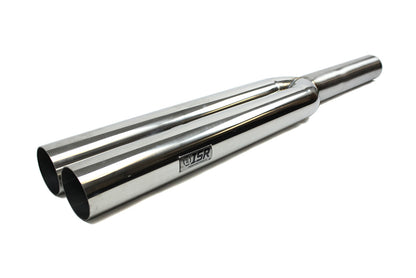 ISR Performance Universal 3in Dual Exhaust Tips - 16in to Dual 24in