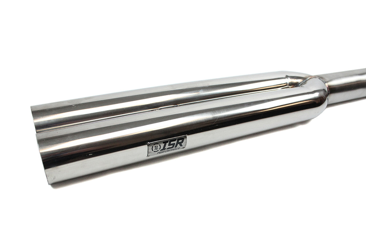 ISR Performance Universal 3in Dual Exhaust Tips - 16in to Dual 24in