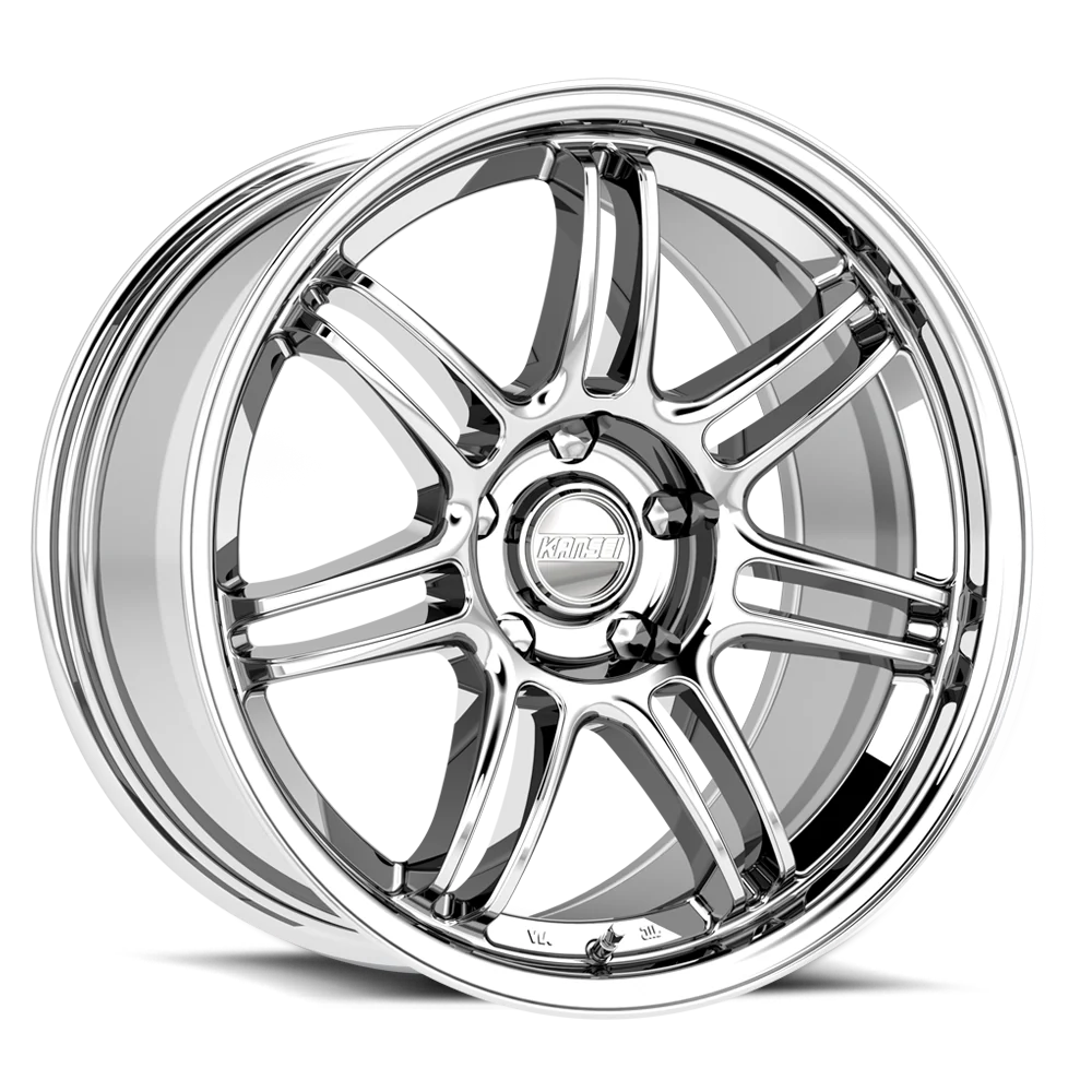 Kansei K17X Seven 18x9in +22mm / 5x114.3 / 73.1mm Bore - Chrome
