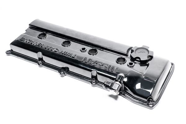 Radium Nissan KA24DE Valve Cover Intake 10AN Male Press-Fit Fitting