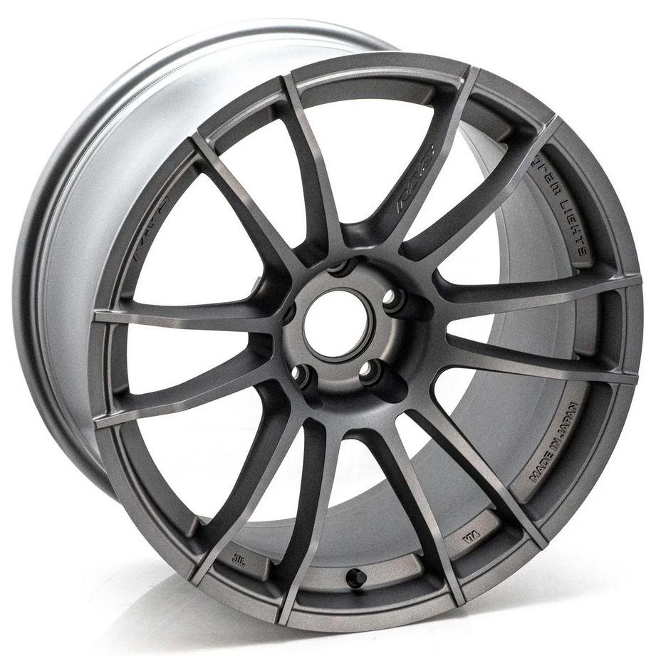 Gram Lights 57XR 18x10.5 +22 - 5x114.3 - Matte Graphite Wheel