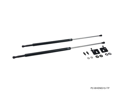 P2M 89-94 S13 240SX Engine Hood Strut Damper - Black Series