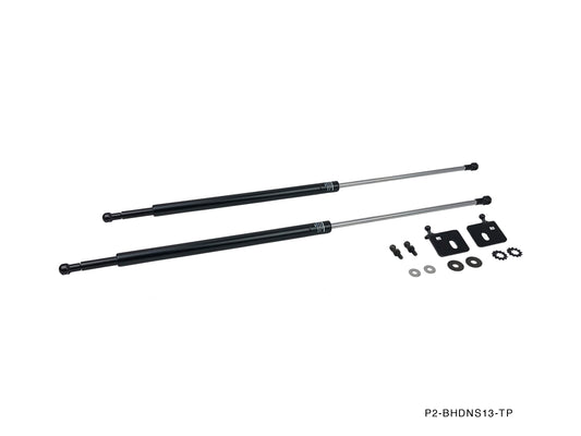 P2M 89-94 S13 240SX Engine Hood Strut Damper - Black Series