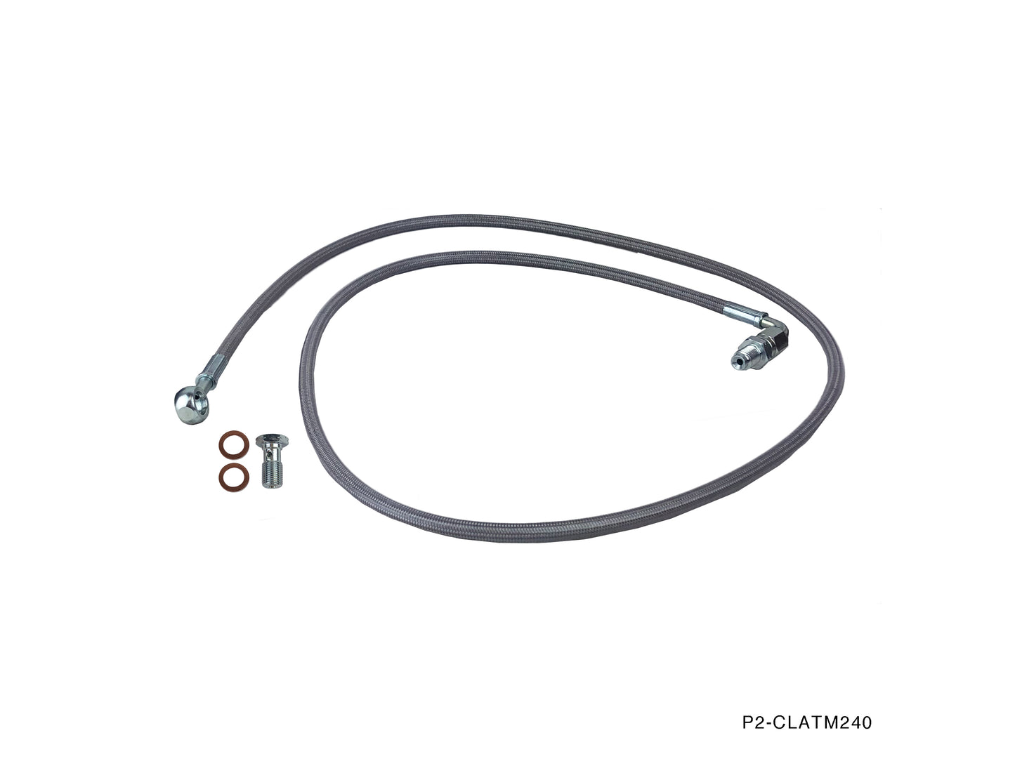 P2M Nissan 89-98 240sx Auto To Manual Clutch Line - 52''