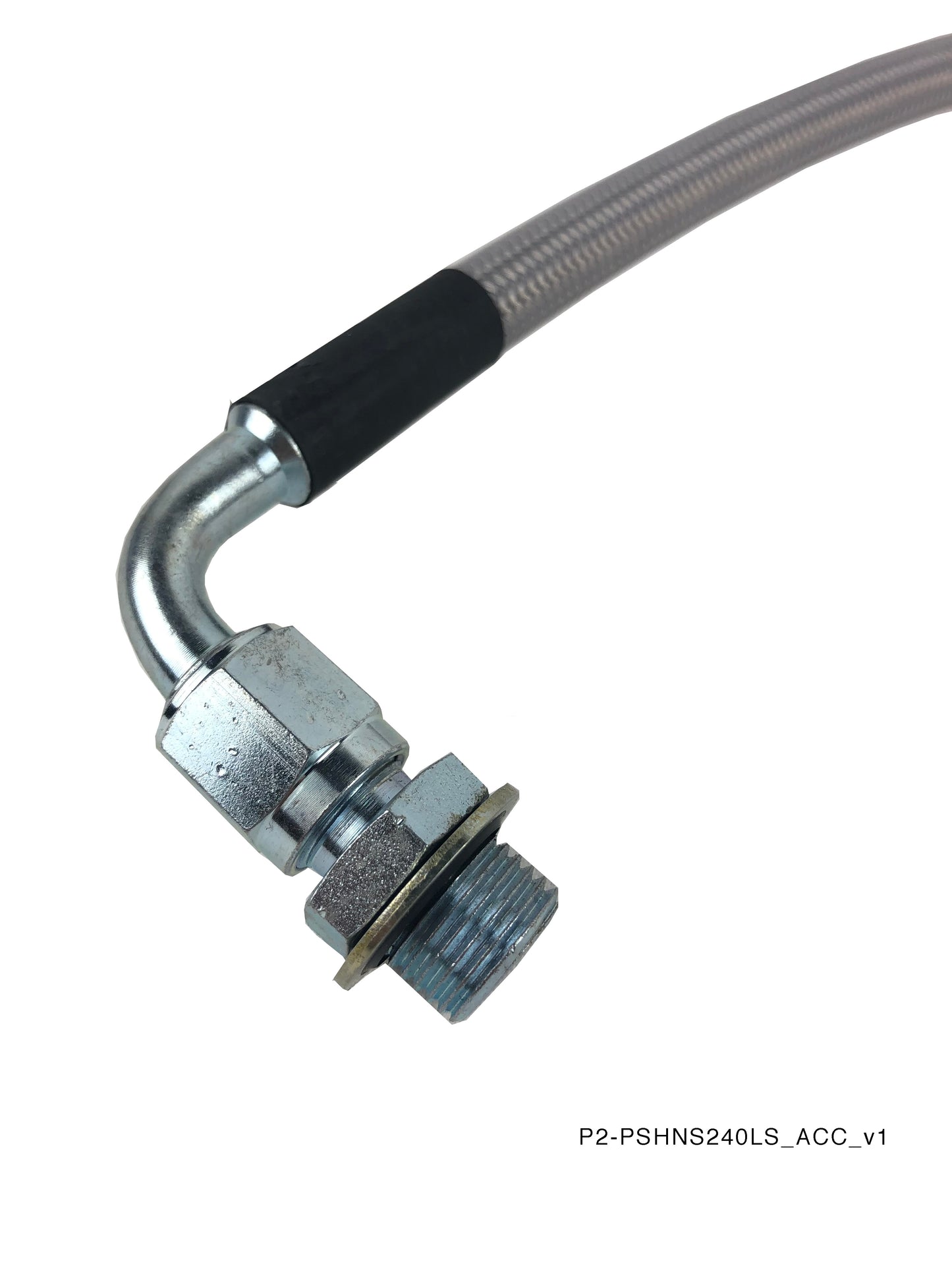 P2M 240sx High Pressure Power Steering Hose Line - LS Motor