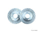 P2M 89-98 240SX S13 S14 - Front Slotted Drilled Brake 4 & 5x114.3 Lugs Rotors - PAIR