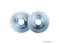 P2M 89-98 240SX S13 S14 - Rear Slotted Drilled Brake Rotors 4 & 5x114.3 - PAIR