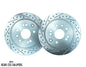 P2M S13/S14 with Z32 Calipers REAR Slotted Drilled Brake 4&5x114.3 Rotors - PAIR