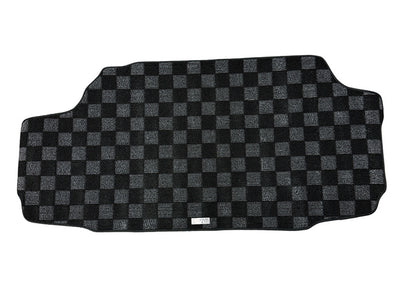 P2M S15 Silvia Checkered Rear Trunk Mat - Dark Grey