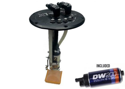 DeatschWerks X1 Fuel Tank Hanger w/ DW200 Pump - 240sx S13