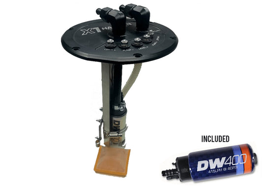 DeatschWerks X1 Fuel Tank Hanger w/ DW400 Pump 240sx S13
