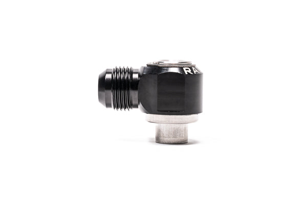 Radium RB20DET / RB25DET 10AN Male Press-In Valve Cover Fitting - Intake / Exhaust