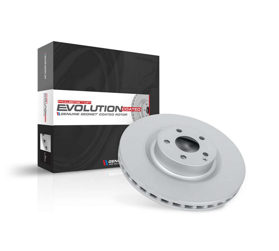 Power Stop 94-98 240SX Evolution Geomet Coated Rotor - Rear 5 Lug - Single
