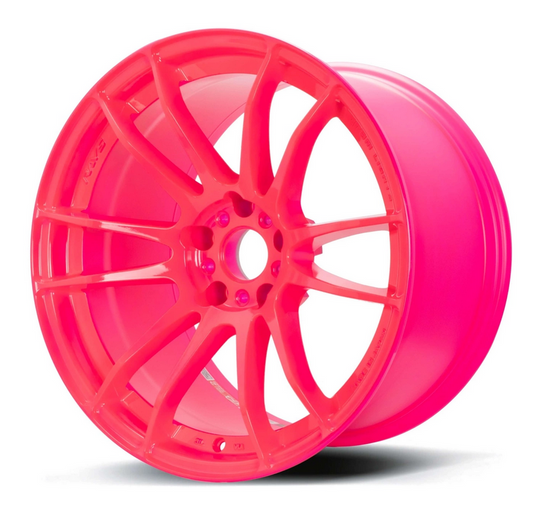Gram Lights 57XTREME Spec-D 18x9.5 +12 - 5x114.3 - Luminous Pink Wheel
