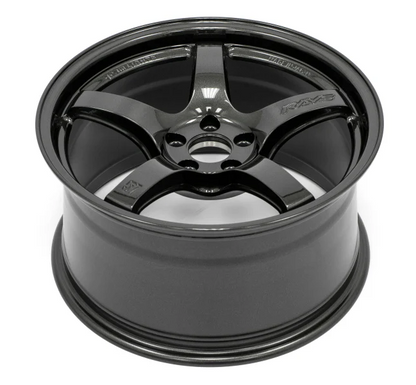 Gram Lights 57CR 19x9.5 +45 - 5x114.3 Glass Black Wheel