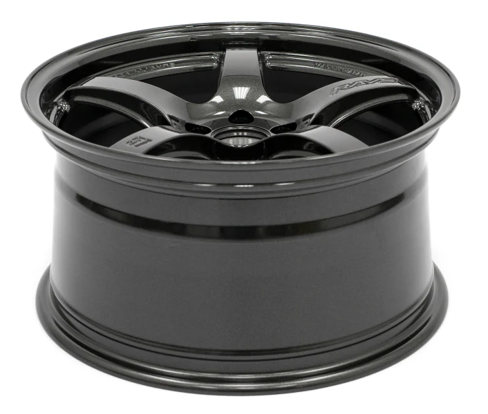 Gram Lights 57CR 19x9.5 +45 - 5x114.3 Glass Black Wheel