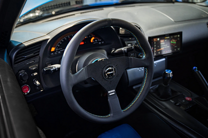 GReddy x MOMO Montecarlo Steering Wheel 350mm Leather w/ Alcantara