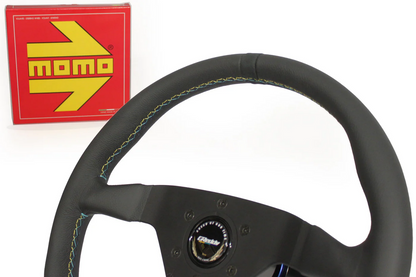 GReddy x MOMO Montecarlo Steering Wheel 350mm Leather w/ Alcantara