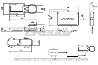 GReddy PRofec Electronic Turbo Boost Display Controller