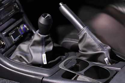 Greddy Trust Shift Knob A01 - High Type CNC Stainless - Black Out