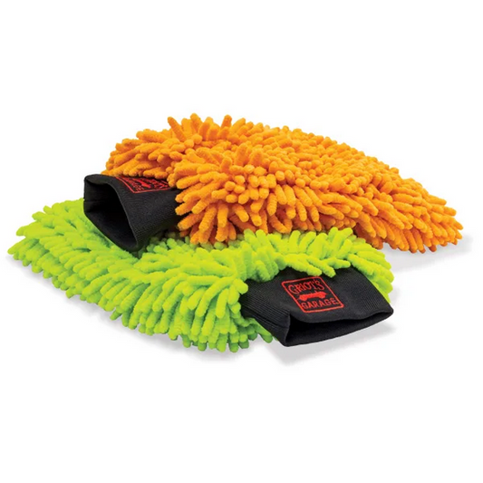 Griots Garage Microfiber Wash Hand Mitts (Set of 2)