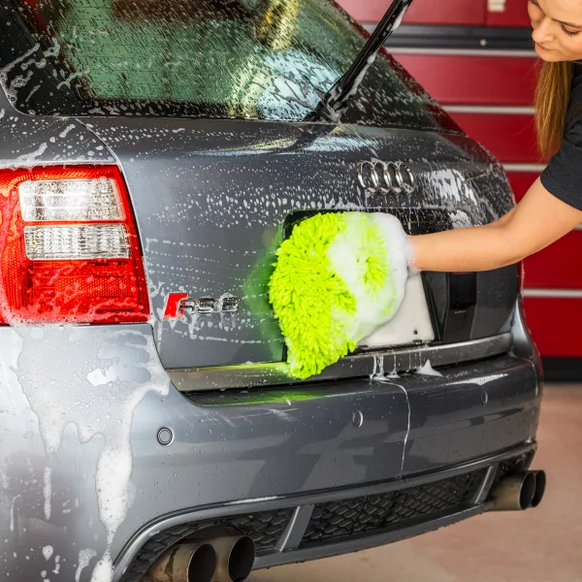 Griots Garage Microfiber Wash Hand Mitts (Set of 2)