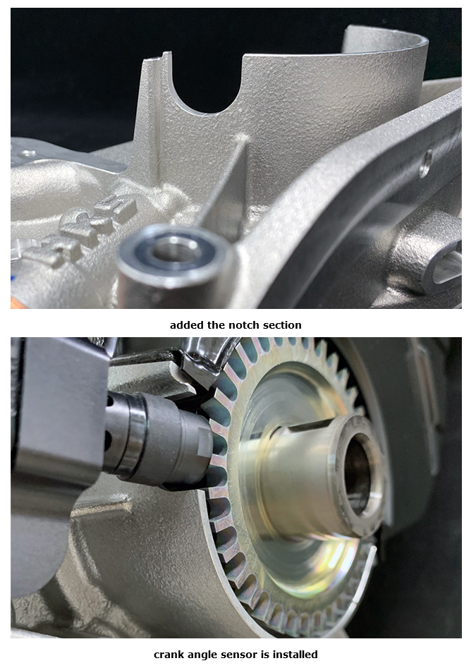 HKS RB26DETT Oil Pump Upgrade Modded to fit Crank Angle Sensor
