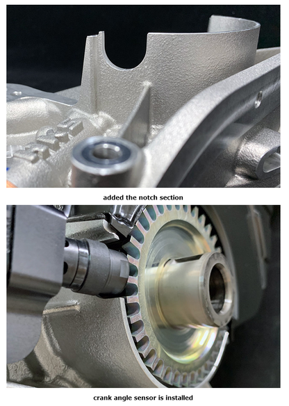 HKS RB26DETT Oil Pump Upgrade Modded to fit Crank Angle Sensor
