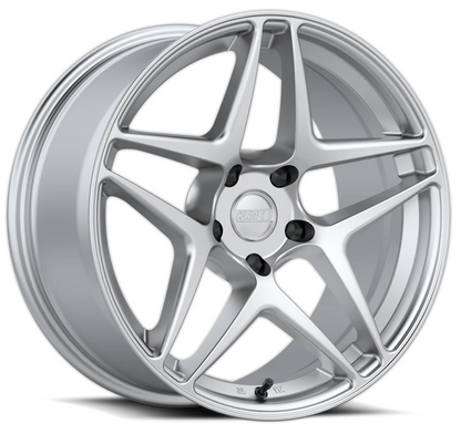 Kansei K15H Astro 18x8.5in / 5x114.3 BP / 35mm Offset / 73.1mm Bore - Hyper Silver Wheel