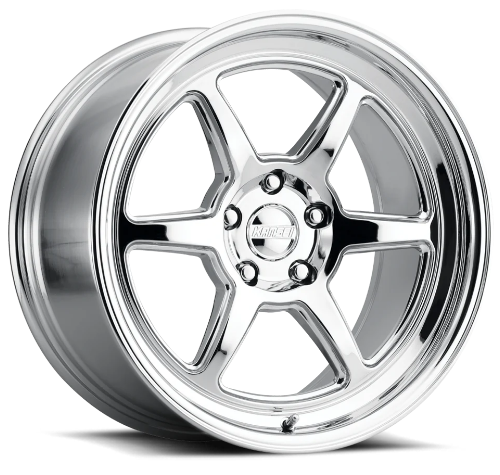 Kansei K14X Roku 18x9.5in / 5x114.3 BP / 38mm Offset / 73.1mm Bore - Chrome Wheel