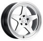 Kansei K12H Knp 18x8.5in / 5x114 BP / 35mm Offset / 73.1mm Bore - Hyper Silver Wheel