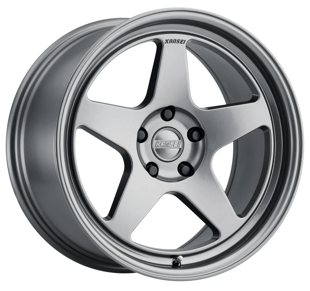 Kansei K12G Knp 18x8.5in / 5x114 BP / 35mm Offset / 73.1mm Bore - Gunmetal Wheel