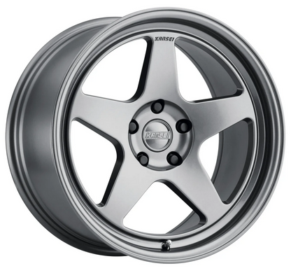 Kansei K12G Knp 18x8.5in / 5x114 BP / 35mm Offset / 73.1mm Bore - Gunmetal Wheel