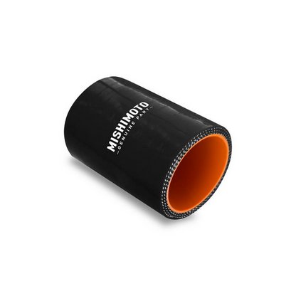 Mishimoto 1.5 Inch Black Straight Coupler