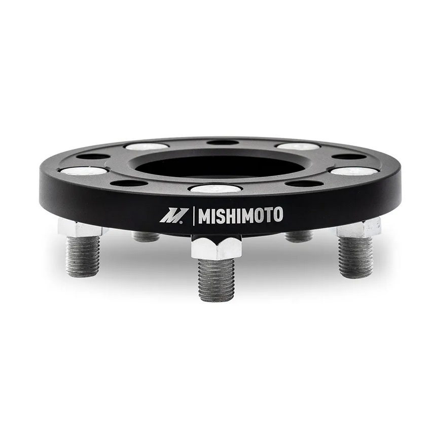 Mishimoto 20mm Wheel Spacers - 5x114.3 - 66.1 - M12 - Black