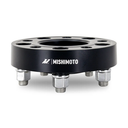 Mishimoto 25mm Wheel Spacers - 5x114.3 - 66.1 - M12 - Black