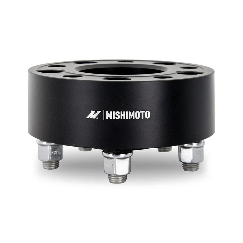 Mishimoto 50mm Wheel Spacers - 5x114.3 - 66.1 - M12 - Black