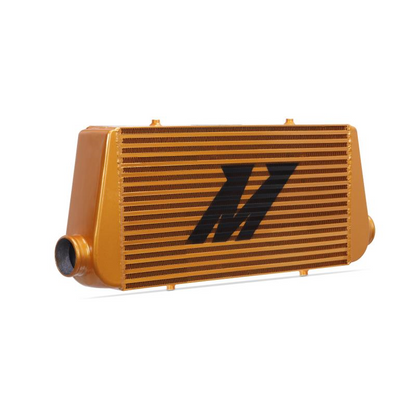 Mishimoto Universal R Line Bar & Plate 31x12x4 Intercooler 4in Inlet/Outlet - Gold