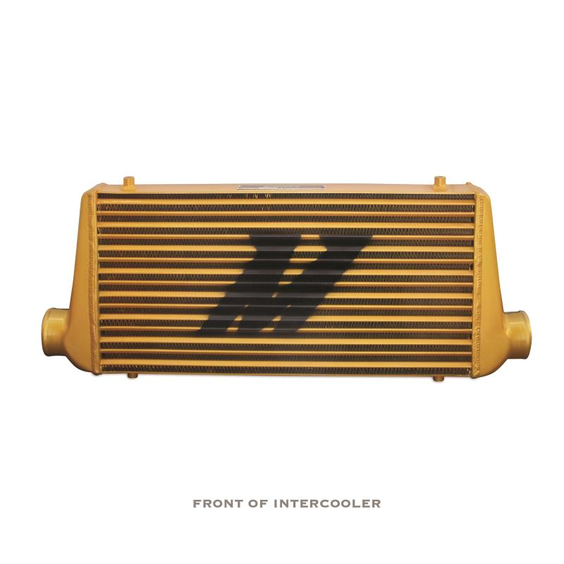 Mishimoto M Line Tube-and-Fin Intercooler 3in Inlet/Outlet - Gold