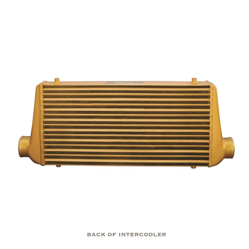 Mishimoto M Line Tube-and-Fin Intercooler 3in Inlet/Outlet - Gold